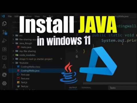 How to Install Java (JDK) on Windows & Run It in VS Code | Full Setup Guide