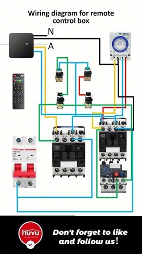 How to Wire a Remote Control Box? ⚡️ Step-by-Step Guide | Huyu Electric