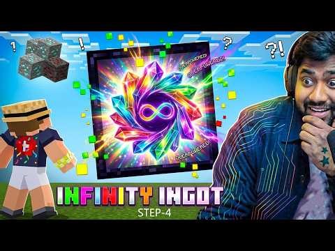 Minecraft INFINITY INGOT step-4 RAND SMP s4