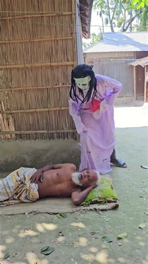 SCARIEST GHOST PRANK ON SLEEPING GRANDPA! Wait for the ending