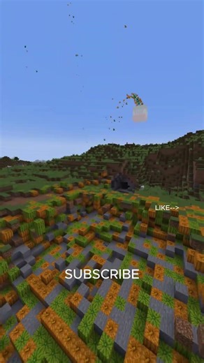 MINECRAFT EASTER EGG TNT EXPLOSION #minecraft #shorts