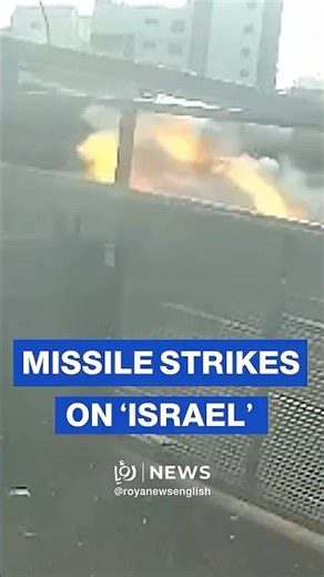 Missile strikes building in Kiryat Shmona from Lebanon