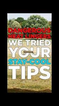 Still scorching in Metro Detroit: Viewer cooling hacks