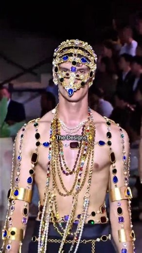 The Designer vs his designs ✨😮 #jolipoli #fashion #beautiful #dress #hautecouture #shorts