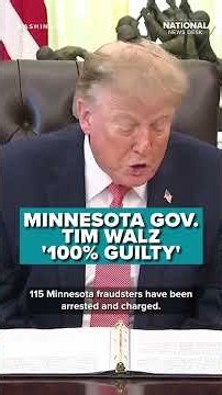 Trump says Tim Walz ‘100% GUILTY,’ accuses Minnesota Governor of knowing about FRAUD