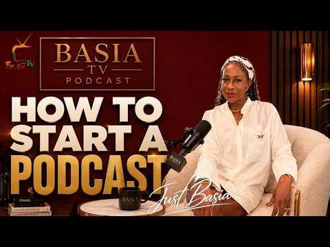 How To Start A Podcast. Just Basia 🎙️