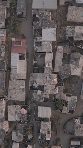 Inside a migrant settlement in southern Europe