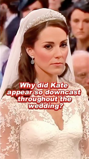 Why did Kate appear so downcast throughout the wedding? #kate #william #meghan #elizabeth #foryou