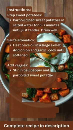 Sweet Potato Kale Hash — Recipe by What Shall I Cook