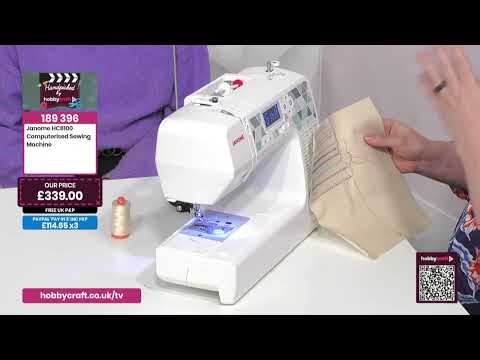 Handpicked By Hobbycraft - Janome!