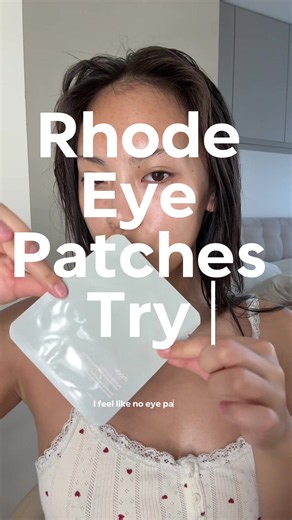 Rhode Skin Eyepatches Review: First Impressions and How They Feel