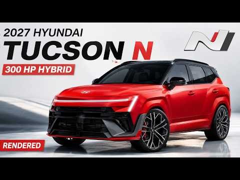 2027 Hyundai Tucson N Rendered With 300 HP