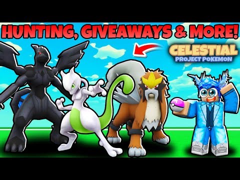 Roblox Project Pokemon Celestial LIVE🔴Giveaways, & MORE LIVE (Roblox)