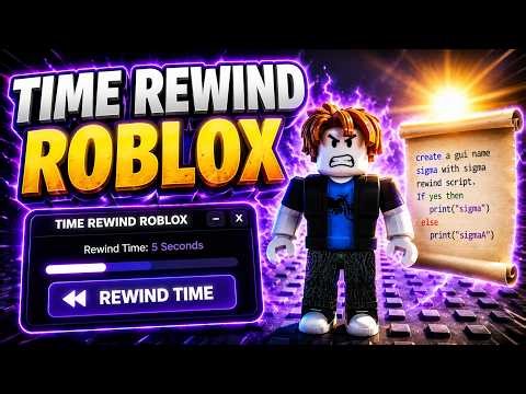 Time Rewind Roblox | Exploit/Script ......