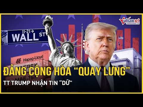 Nhà Trắng hỗn loạn: Đảng Cộng hòa “quay lưng” - TT Trump nhận tin cực xấu, tỷ lệ ủng hộ chạm đáy
