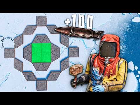 RUST - PERFECT 2х2 BASE WITH SHELL for SOLO/DUO/TRIO design +70 rockets