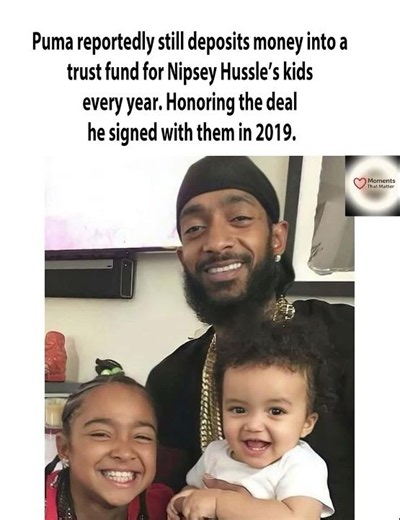 Reports Say Puma Still Deposits Money for Nipsey Hussle’s Kids Every Year 🥺 #Shorts