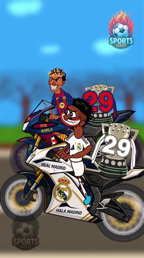 LaLiga Titles: Real Madrid 36, Barcelona 29