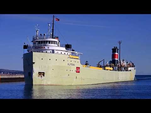Alpena - A Stunning Salute for Her Final Visit This Season!