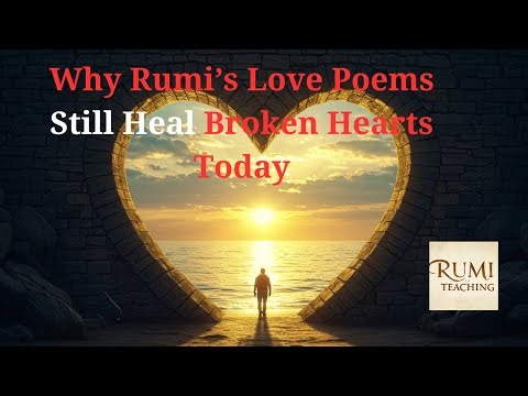 Why Rumi Love Poems Still Heal Broken Hearts Today. Ancient Wisdom