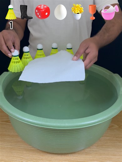 Tissue Paper Float Experiment