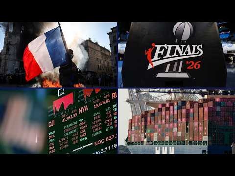 Bloomberg News Now: Paris Protests Turn Violent, US Prepares for Iran Escalation