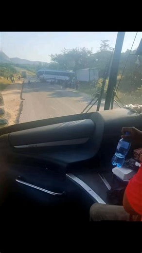 Accident 😭 The Ulemu Coaches bus traveling to Lilongwe from Johannesburg was involved in an accident this morning at Mutoko. It hit a person who died on the spot. No passengers on the bus were injured. Ulemu bus from Johannesburg kupita ku lilongwe yachita ngozi ndipo yagunda munthu wafera pomwepo ku Mutoko. Apange check abale anu malo awa ndi oipa. | Twalumbe Chigwenembe Theu