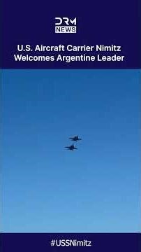 POWER MOVE: Milei Tours USS Nimitz Amid Growing Global Tensions | DRM News | AH1C