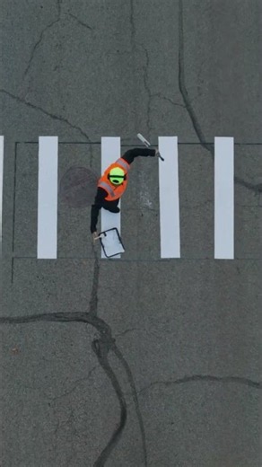 He didn't see the cars coming