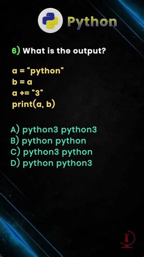 Python 30Seconds MCQ Challenge 3 #pythonmcq #pythoninterview #python3 #mcqquestions