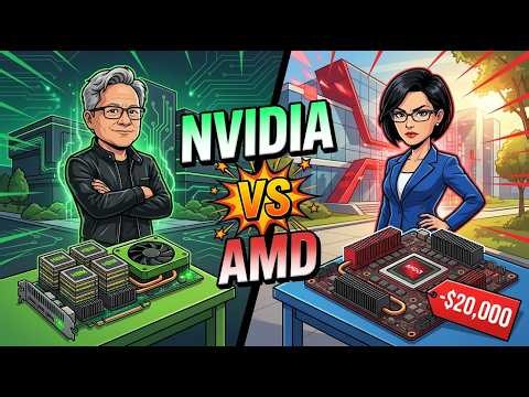 Why AMD’s $20,000 Cheaper AI Chip Is Gathering Dust: Nvidia vs AMD Explained