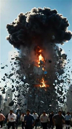 Chaos in the City: Cinematic Office Building Destruction