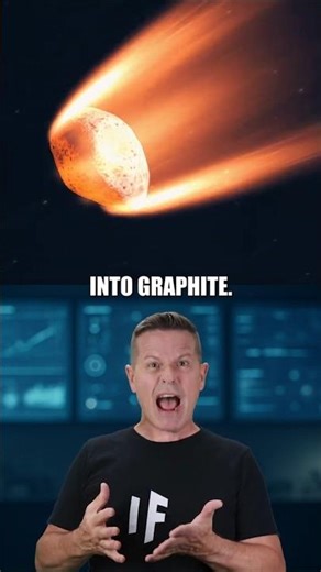 What Would Happen If a Marshmallow Hit the Earth at the Speed of Light? #Speed #Space #Shorts