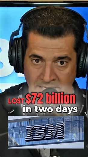 IBM Lost $72 Billion in Market Cap in Just Two Days | PBD