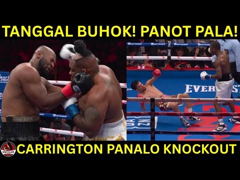 TANGGAL ang Buhok sa Laban! PANOT PALA! | Carrington PANALO KNOCKOUT! WBC Champion na!