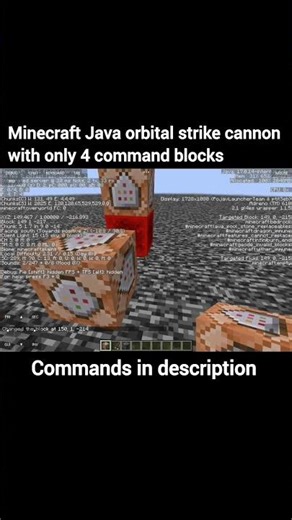 Easiest way to make an orbital strike cannon in Minecraft