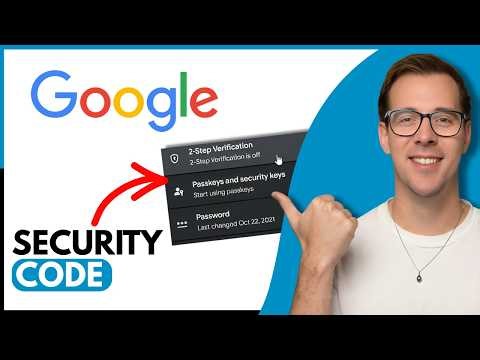 how to get google account security code (Step By Step)