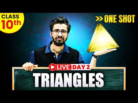 Class 10th TRIANGLES One Shot 🔥 Class 10 Maths Chapter 6 | One Day One Chapter | Boards 2026