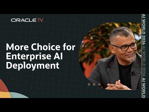 Oracle AI Infrastructure: Customer Choice and Performance on Oracle TV at Oracle AI World 2026