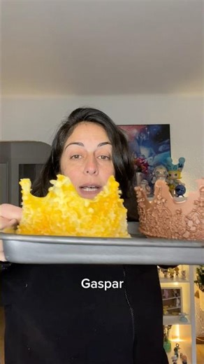 Hice CORONAS de Reyes Magos Comestibles 👑🍫🧀 #reyesmagos #edibleart #coronas