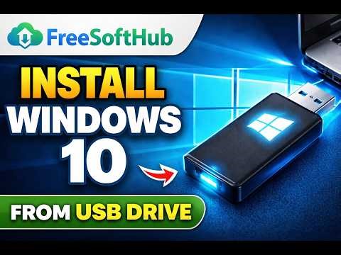 how to install window 10 in pc and laptop with usb
