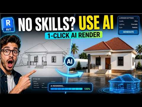 How to Render Revit Models with AI in Minutes (Beginner Step-by-Step Tutorial)