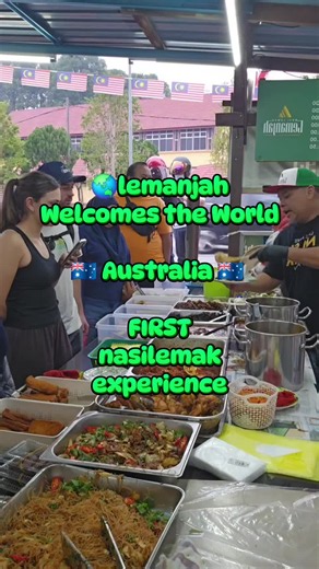 Australian Tourist's First Nasi Lemak Experience at Lemanjah Adelaide