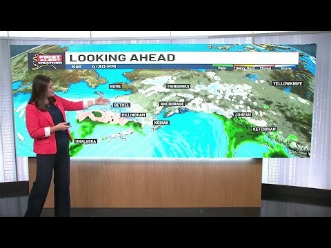 Rain, snow, and wind will move across Alaska with multiple storms headed our way