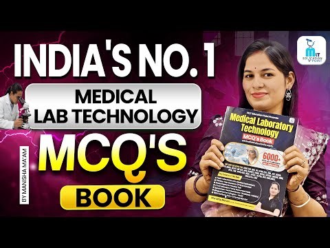 Medical Lab Technology MCQ’s Book | 1 Book = All Competitive Exams | By Manisha Maam