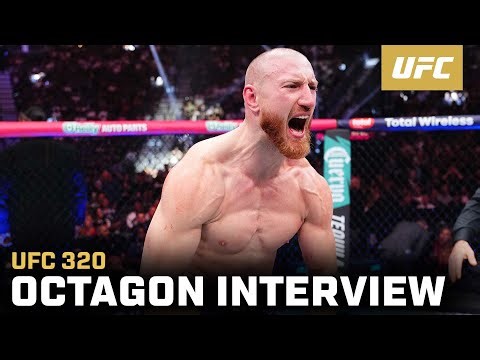 Joe Pyfer Octagon Interview | UFC 320