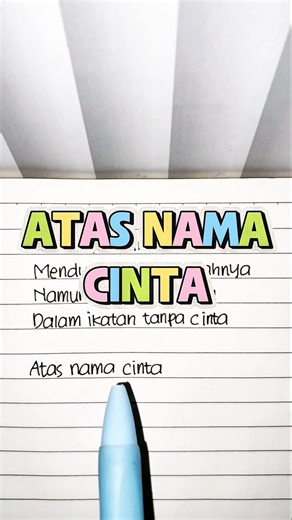 Atas Nama Cinta - Rossa (Lyrics) || "Mengapa yang lain bisa mendua dengan mudahnya" || Viral Tiktok