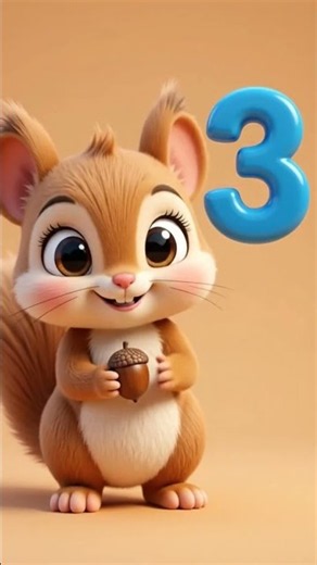 Learn Number 3 Spelling | THREE 🐱✨