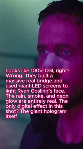 The TRUTH about this iconic Blade Runner 2049 scene 🤯 #shorts