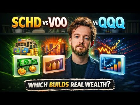 SCHD vs VOO vs QQQ – Which Actually Builds Wealth?